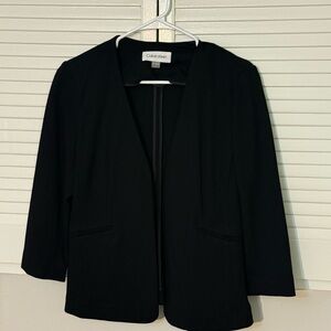 Calvin Klein Women's Elegant Black Blazer New